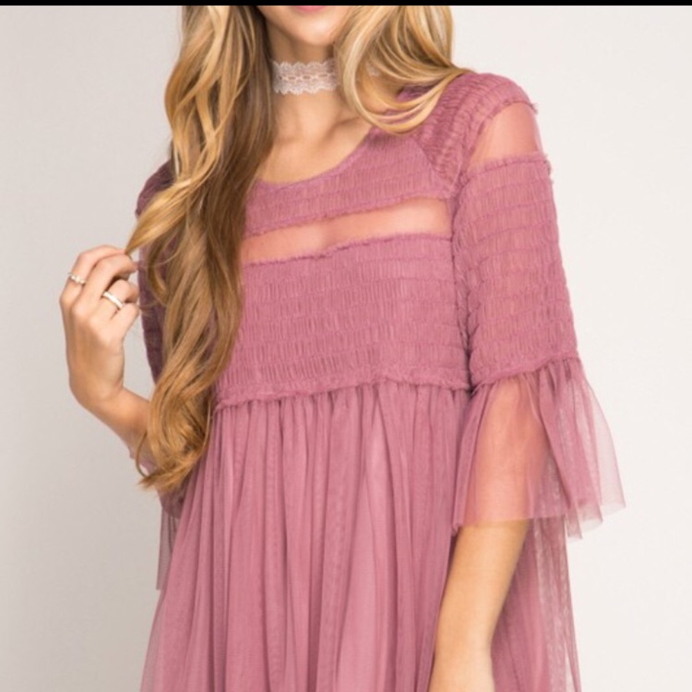 Mesh Dress